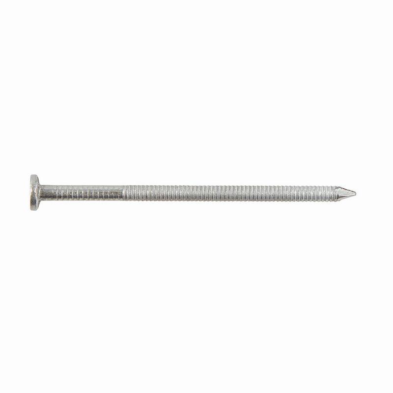 Everbilt 2D 1 in. Roofing Nails Electro-Galvanized 1 lb. (Approximately 258-Pieces) - 815700