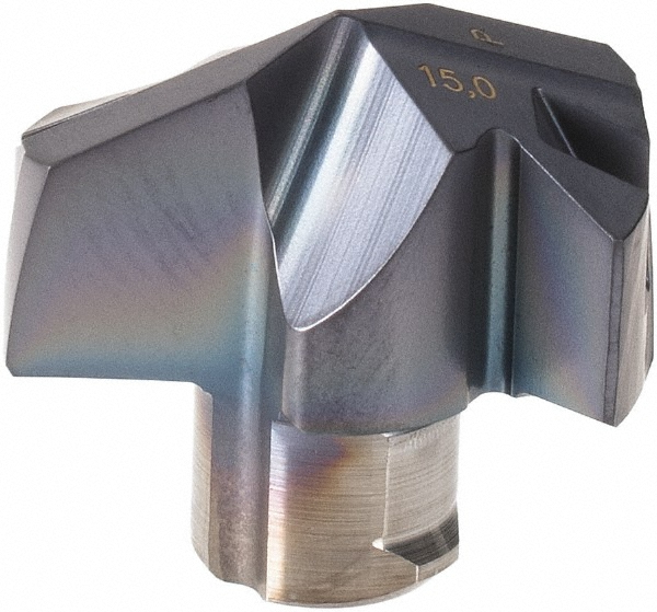 Iscar Replaceable Drill Tips: ICM0591 IC907, 0.5910" Dia, 15.01 mm Dia, 140 deg Point,  IC908 - 5567147