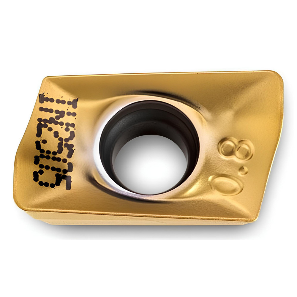Ingersoll Cutting Tools Milling Insert: ANSI AOMT120408R IN2530, ISO AOMT120408R IN2530, IN2530, Solid Carbide - 5813375