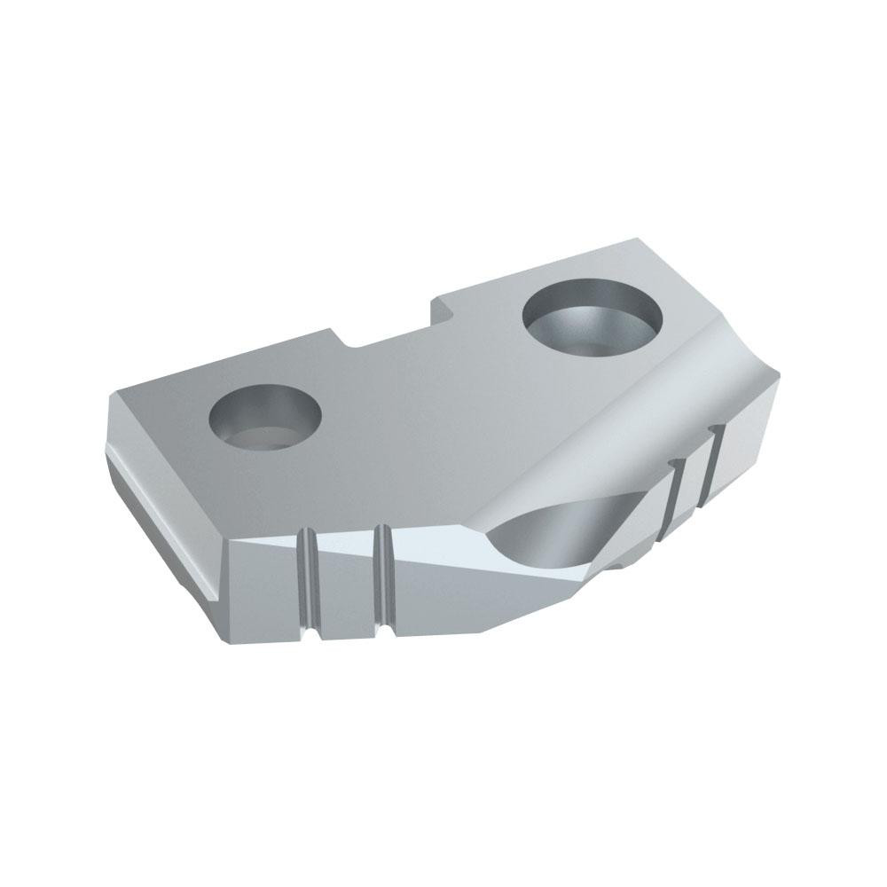 Allied Machine and Engineering Spade Drill Insert: 3/4" Dia, Seat Size 1, Cobalt, 132 deg Point - 181T-0024