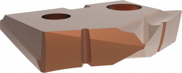 Allied Machine and Engineering Spade Drill Insert: 47/64" Dia, Seat Size 1, Cobalt, 132 deg Point - 451H-.734