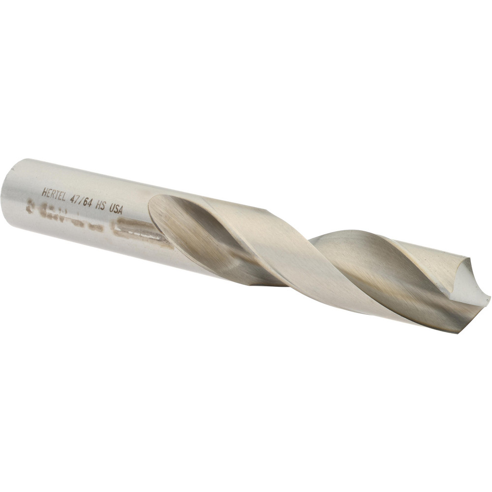 Allied Machine and Engineering Spade Drill Insert: 47/64" Dia, Seat Size 1, Cobalt, 132 deg Point - 451H-.734