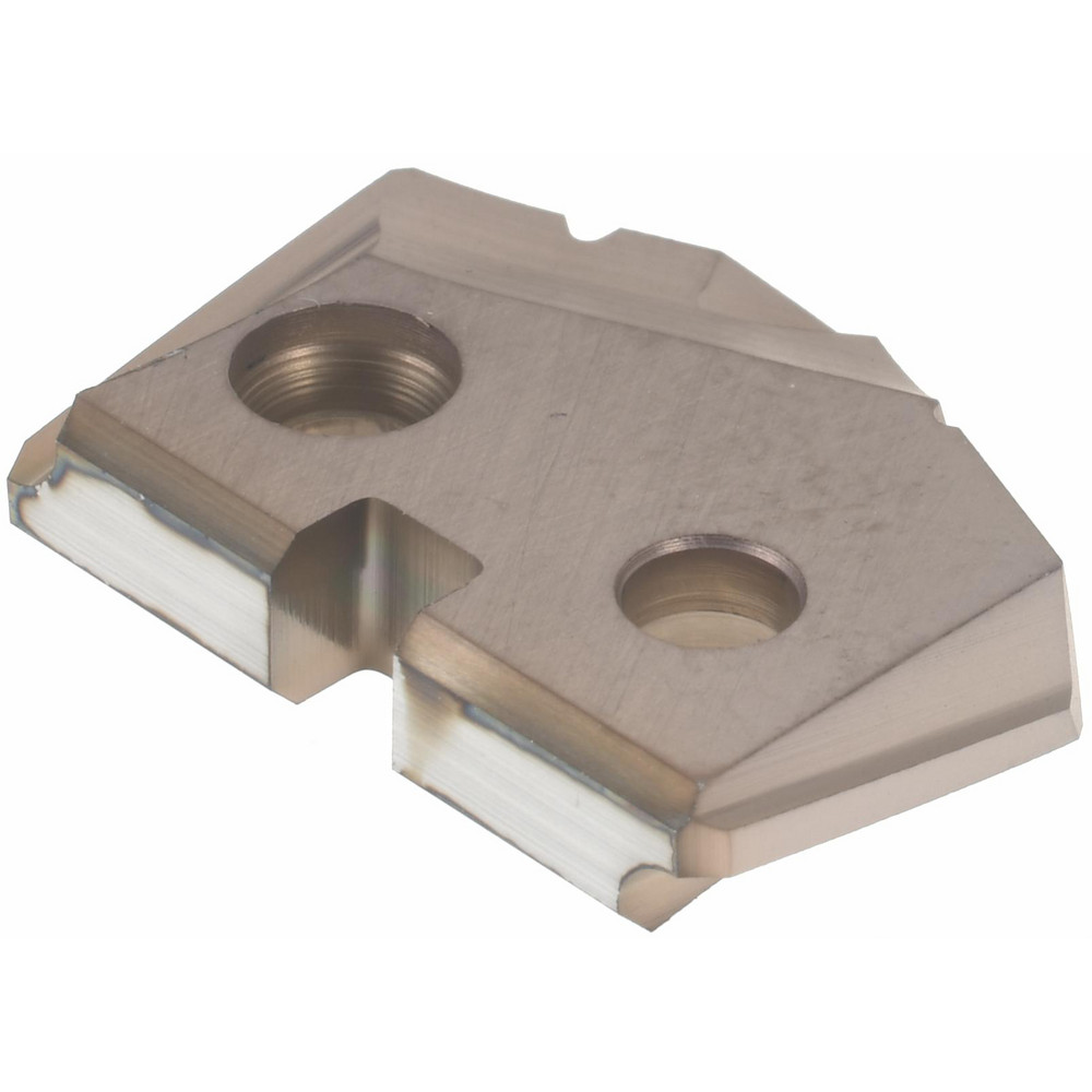 Allied Machine and Engineering Spade Drill Insert: 47/64" Dia, Seat Size 1, Cobalt, 132 deg Point - 451H-.734