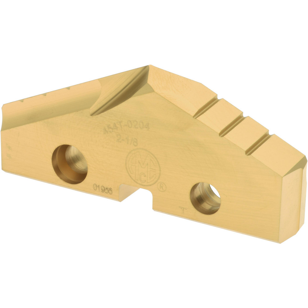 Allied Machine and Engineering Spade Drill Insert: 2-1/8" Dia, Seat Size 4, Cobalt, 132 deg Point - 454H-0204