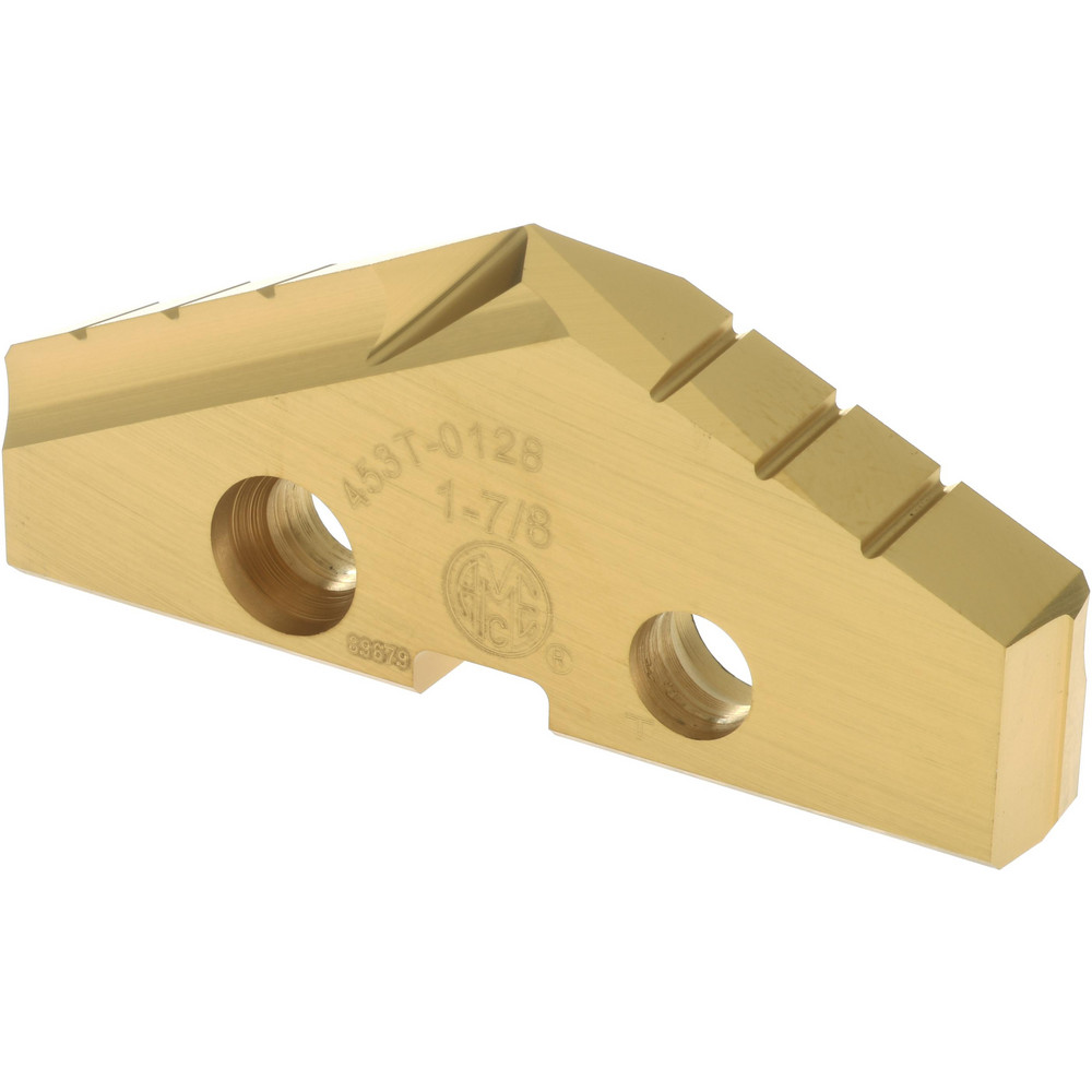 Allied Machine and Engineering Spade Drill Insert: 2-1/8" Dia, Seat Size 4, Cobalt, 132 deg Point - 454H-0204