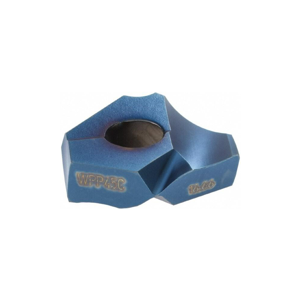 Walter Replaceable Drill Tips: P6001-D16.66R WPP45C, 0.6559" Dia, 16.66 mm Dia, 140 deg Point,  WPP45C - 6305393