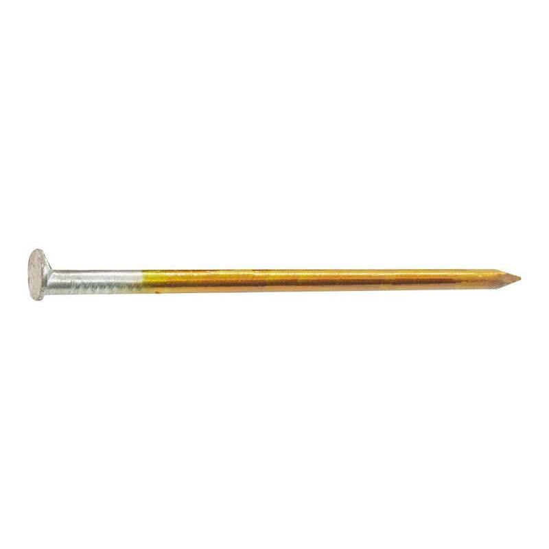 Grip-Rite 3-1/4 in. x 0.131 in. 28° Wire Collated Exterior Galvanized Offset Round Head Smooth Shank Framing Nails 1000 per Box - GRW12ZHGH1