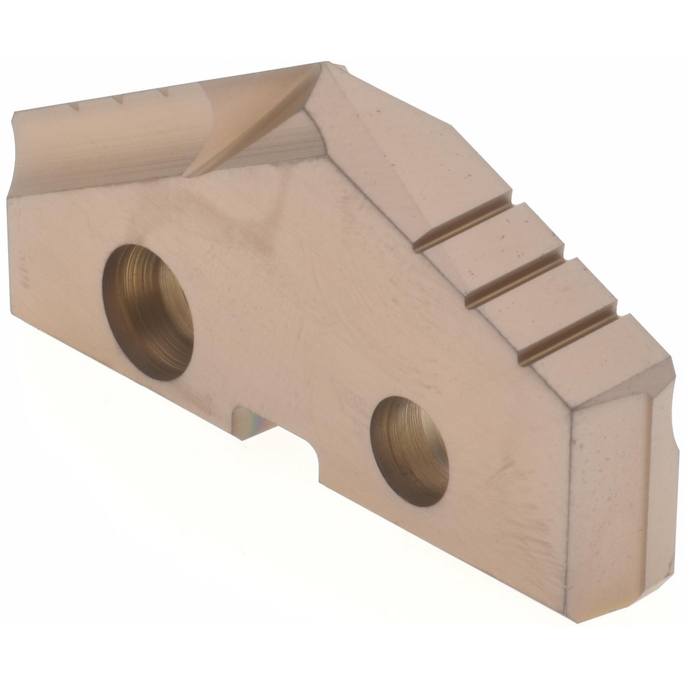 Allied Machine and Engineering Spade Drill Insert: 1-21/32" Dia, Seat Size 3, Cobalt, 132 deg Point - 453H-0121