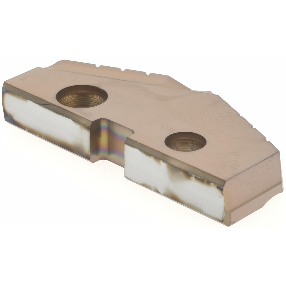 Allied Machine and Engineering Spade Drill Insert: 1-21/32" Dia, Seat Size 3, Cobalt, 132 deg Point - 453H-0121