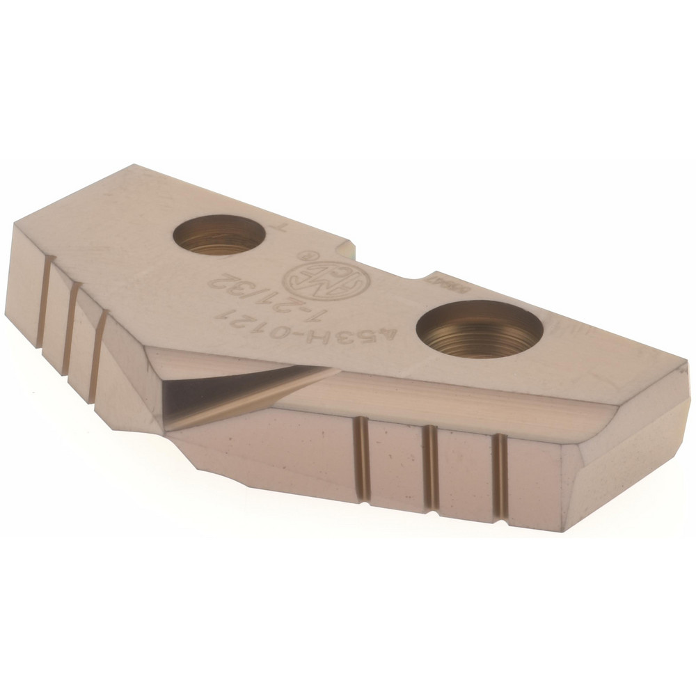 Allied Machine and Engineering Spade Drill Insert: 1-21/32" Dia, Seat Size 3, Cobalt, 132 deg Point - 453H-0121