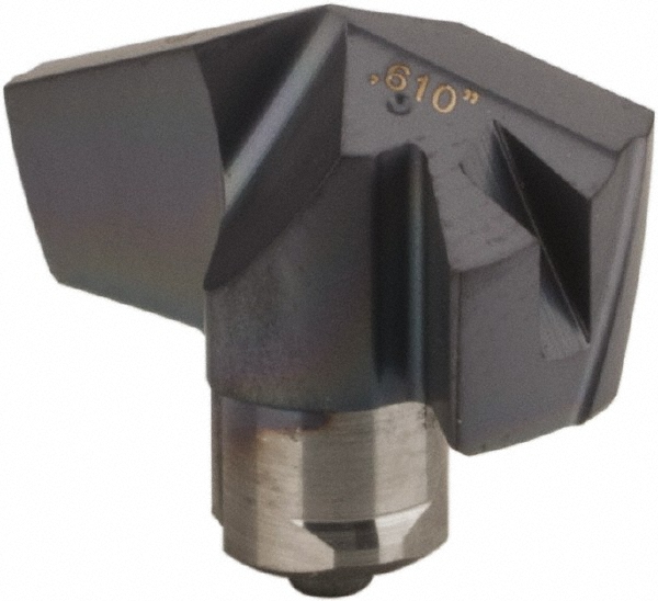 Iscar Replaceable Drill Tips: ICP0441 IC908, 0.4410" Dia, 11.20 mm Dia, 140 deg Point,  IC908 - 5508288