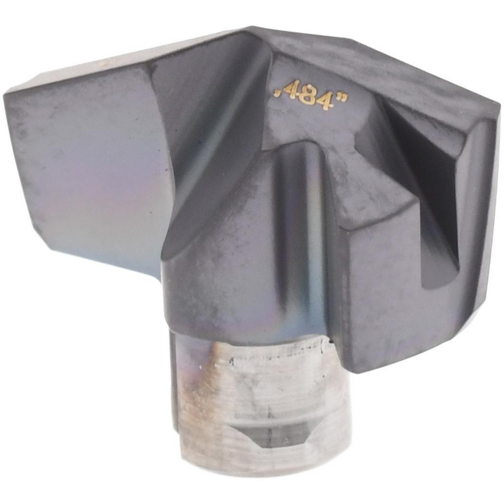 Iscar Replaceable Drill Tips: ICP0441 IC908, 0.4410" Dia, 11.20 mm Dia, 140 deg Point,  IC908 - 5508288