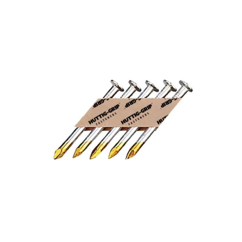 HUTTIG-GRIP 1-1/2 in. x 0.148-Gauge 30-Degree Paper Joist Hanger Bright Smooth Shank (3000 Per Box) - HGCJCYRXB3M