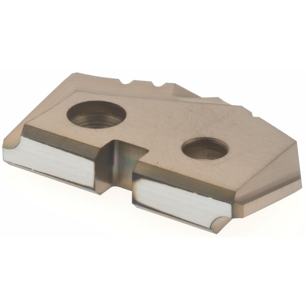 Allied Machine and Engineering Spade Drill Insert: 21.00 mm Dia, Seat Size 1, Cobalt, 132 deg Point - 451H-21