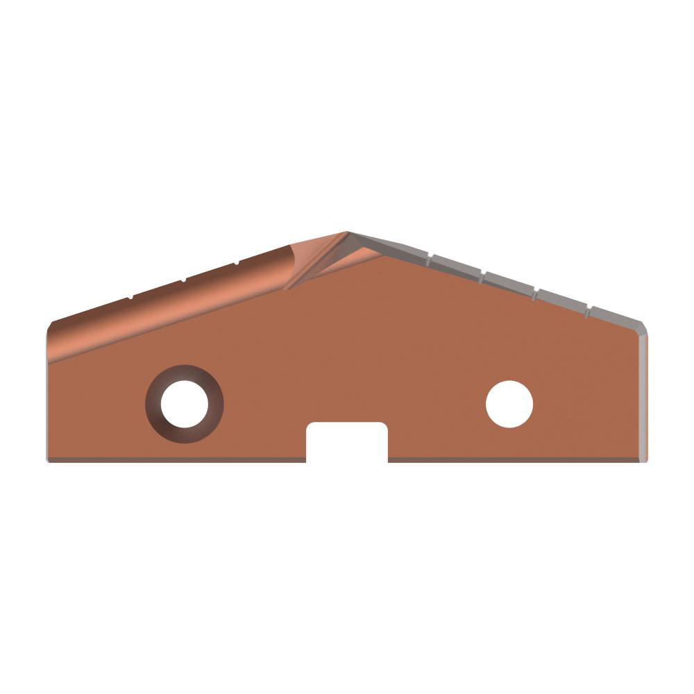 Allied Machine and Engineering Spade Drill Insert: 3-1/4" Dia, Seat Size 6, Cobalt, 144 deg Point - 456H-0308