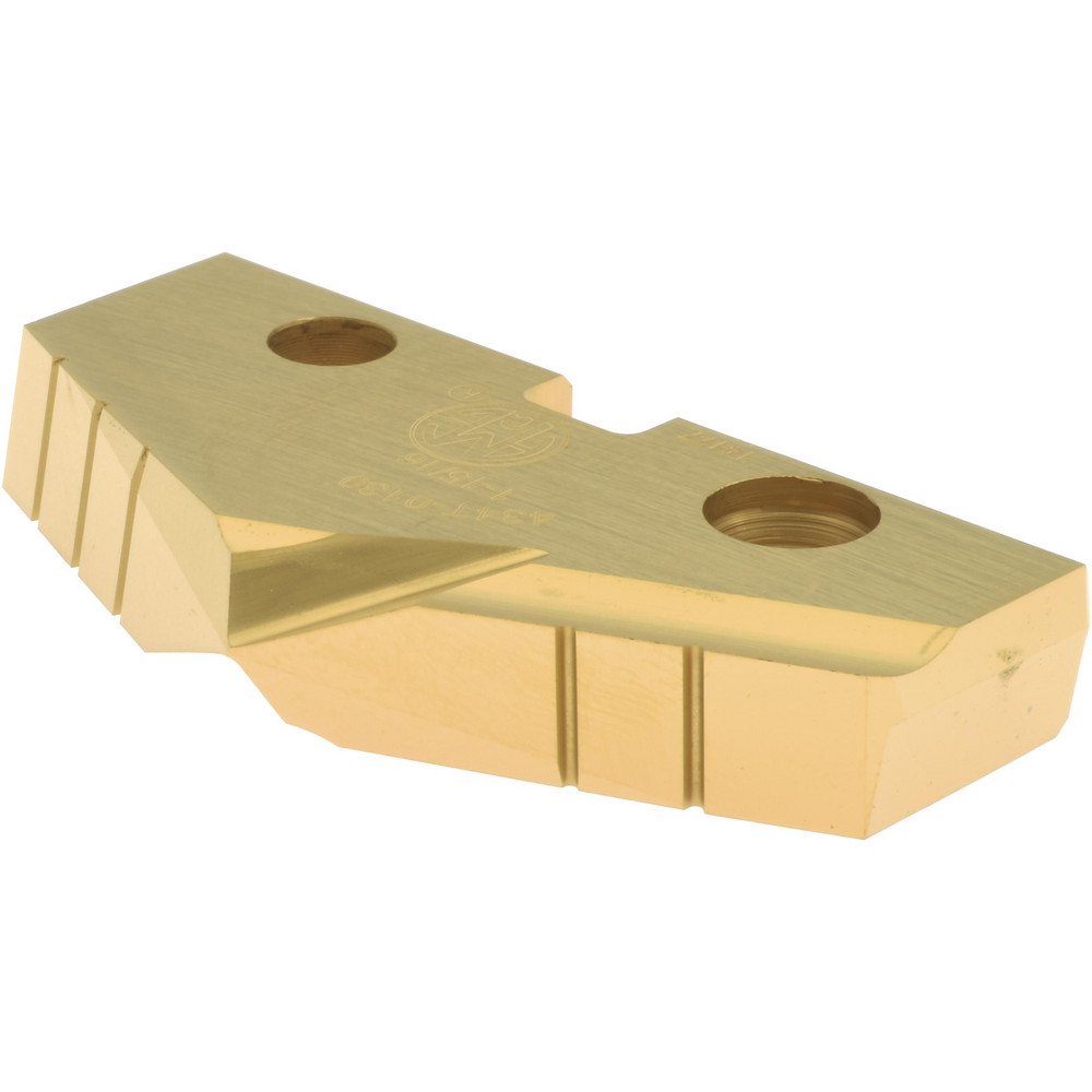 Allied Machine and Engineering Spade Drill Insert: 1-15/16" Dia, Seat Size 4, High Speed Steel, 132 deg Point - 434T-0130