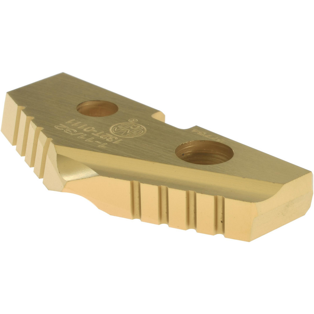 Allied Machine and Engineering Spade Drill Insert: 1-11/32" Dia, Seat Size 2, High Speed Steel, 132 deg Point - 132T-0111