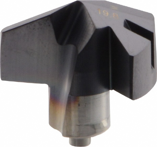Iscar Replaceable Drill Tips: ICM 0768, 0.7680" Dia, 19.51 mm Dia, 140 deg Point,  IC908 - 5506701