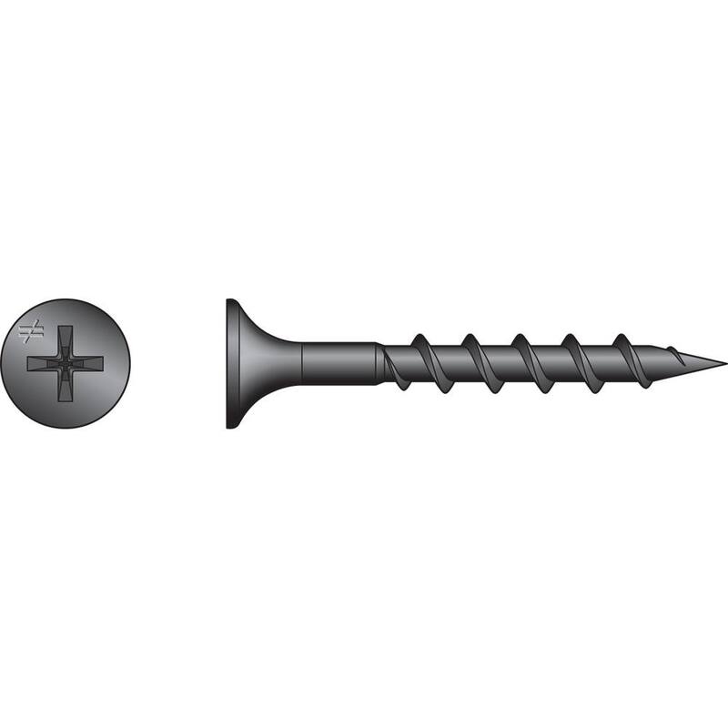 Simpson Strong-Tie #6 x 1-1/4 in. #2 Phillips, Bugle-Head, DWC Collated Drywall Screw (2500-Pack) - DWC114PS