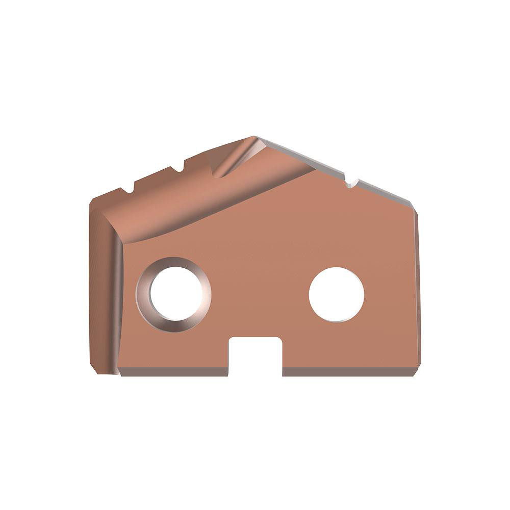 Allied Machine and Engineering Spade Drill Insert: 25/32" Dia, Seat Size 1, Cobalt, 132 deg Point - 451H-0025