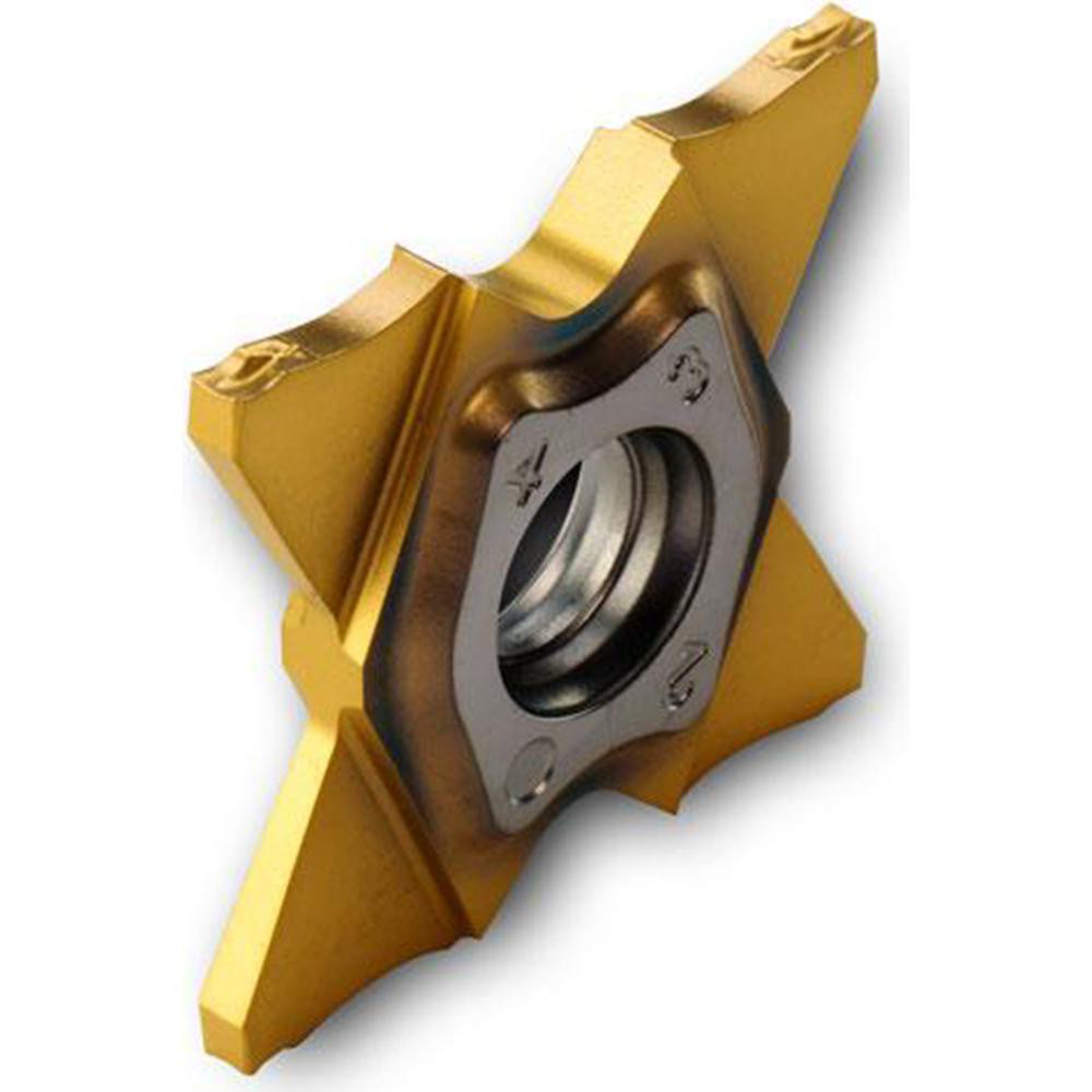 Ingersoll Cutting Tools Grooving Insert: TQJ27-2.00-6R TT9080, Carbide - 6402239