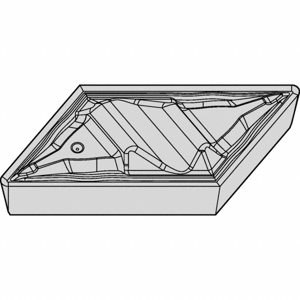 Kennametal Turning Insert: CNMG642MN KCP25, Carbide - 3753441