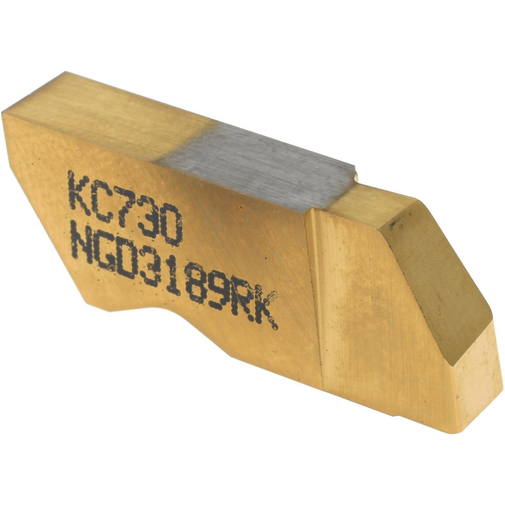 Kennametal Grooving Insert: NGD3189RK KC730, Carbide - 1114324