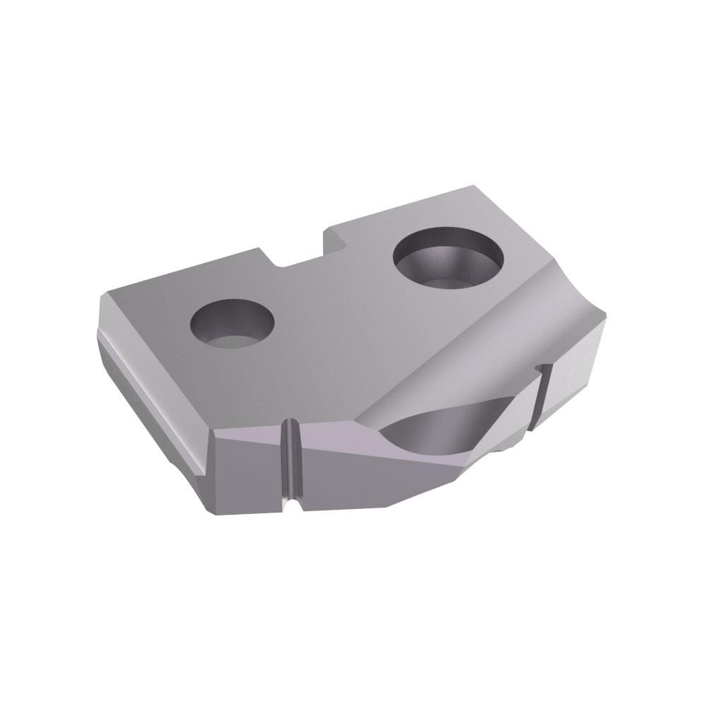 Allied Machine and Engineering Spade Drill Insert: 3/4" Dia, Seat Size 1, Cobalt, 132 deg Point - 151A-0024