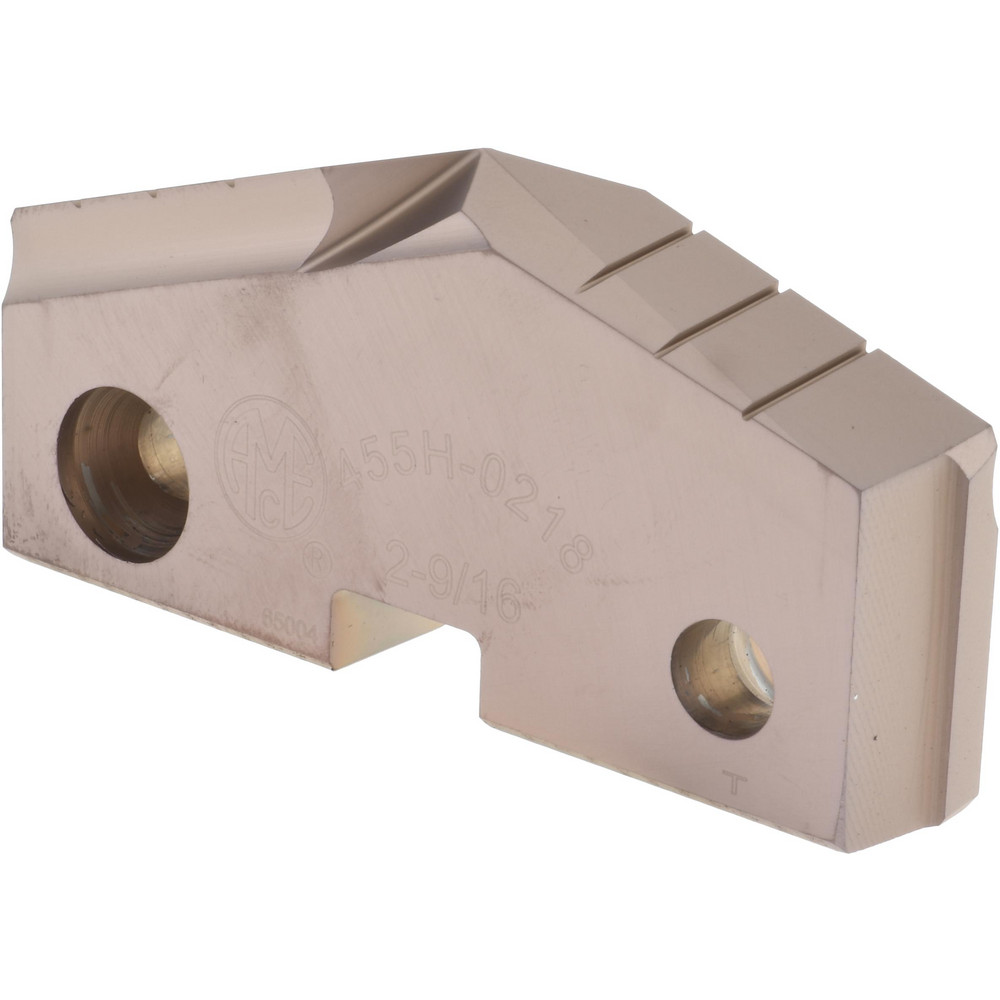 Allied Machine and Engineering Spade Drill Insert: 1-11/32" Dia, Seat Size 2, Cobalt, 132 deg Point - 152T-0111
