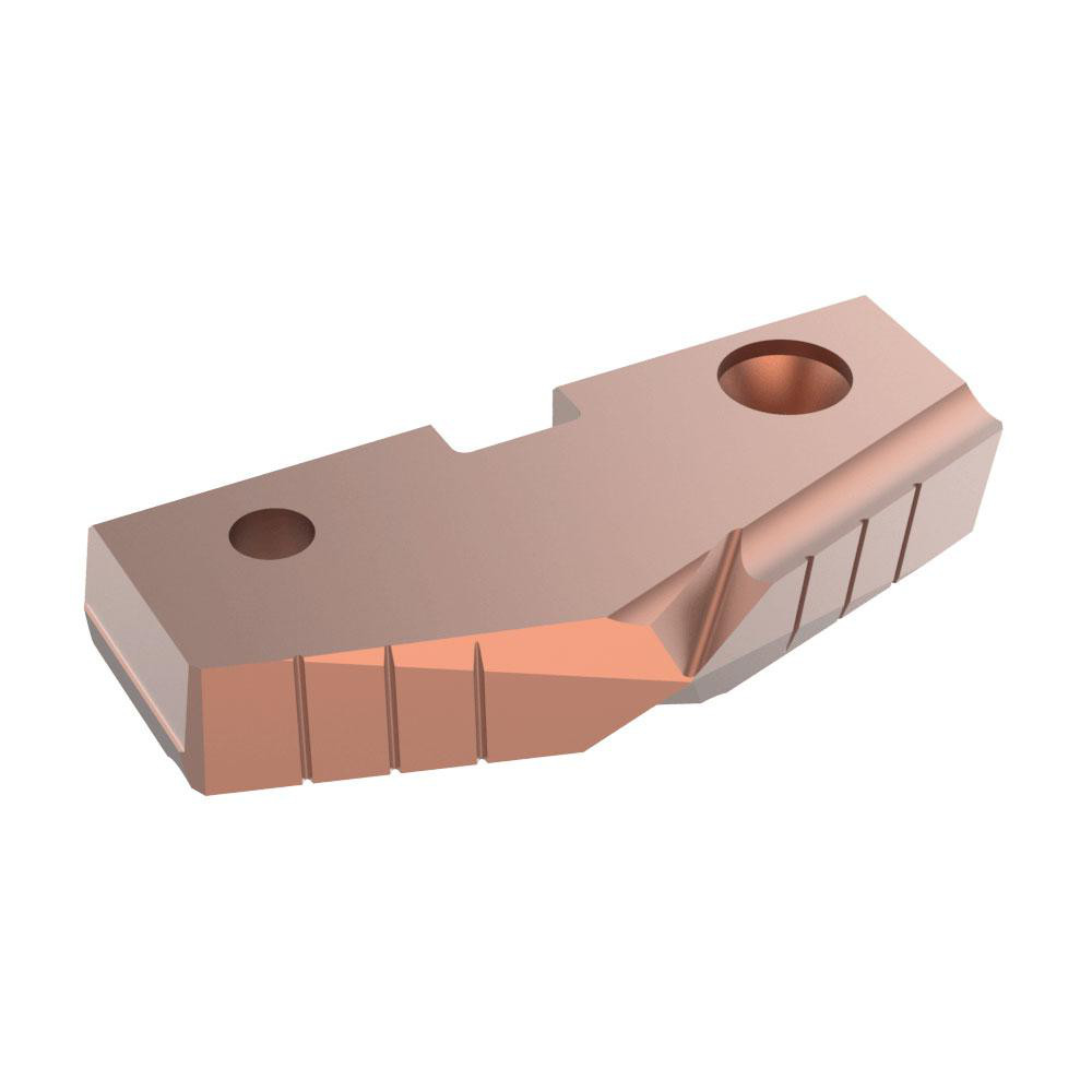 Allied Machine and Engineering Spade Drill Insert: 1-11/32" Dia, Seat Size 2, Cobalt, 132 deg Point - 152T-0111