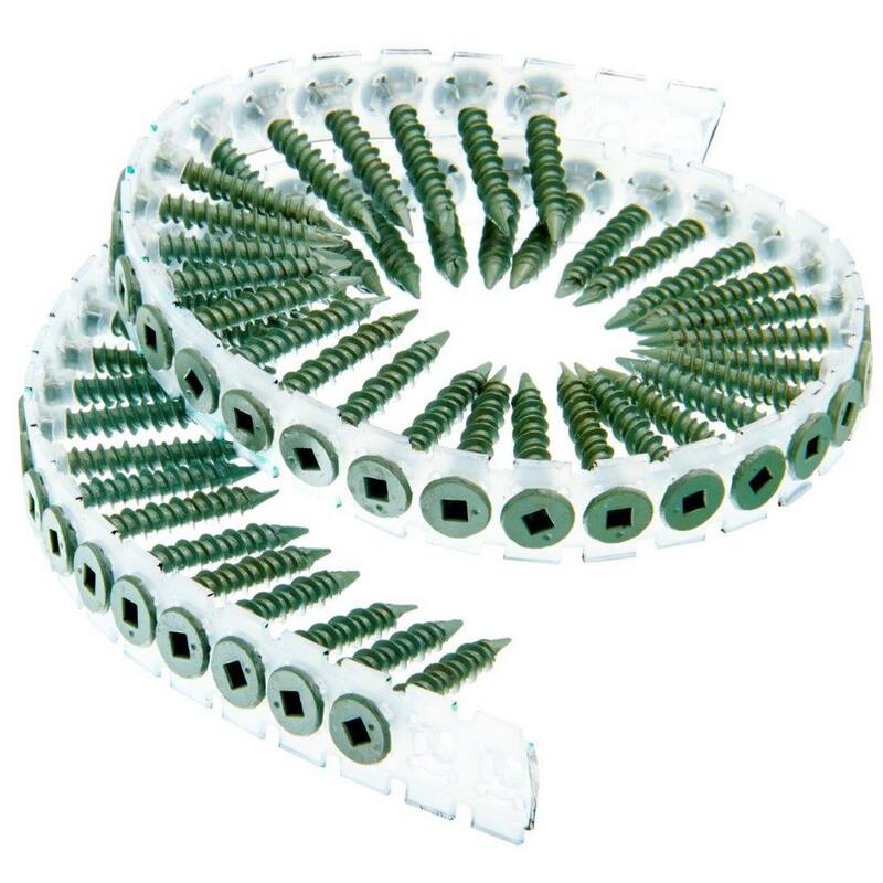 Senco #8 x 1-1/4 in. Collated Screw - 08T125W