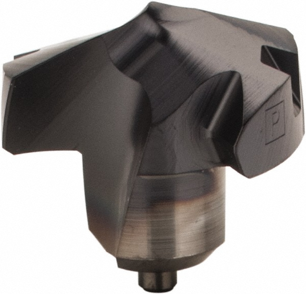 Kennametal Replaceable Drill Tips: KTIP1111HPM KCP15, 0.4374" Dia, 11.11 mm Dia,  KCP15 - 4158940