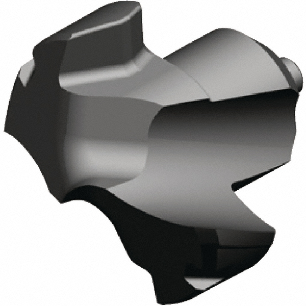 Kennametal Replaceable Drill Tips: KTIP1111HPM KCP15, 0.4374" Dia, 11.11 mm Dia,  KCP15 - 4158940