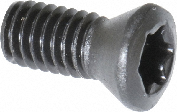 Kennametal Cap Screw for Indexables: T25 Torx, M6 x 1 Thread - 3593683