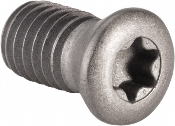 Kennametal Cap Screw for Indexables: T25 Torx, M6 x 1 Thread - 3593683