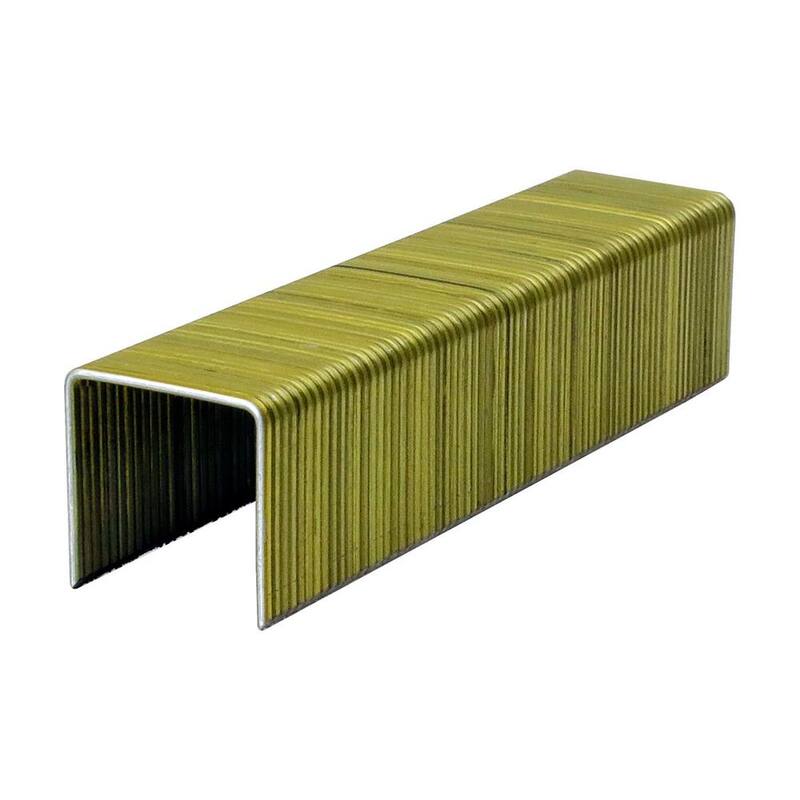 Freeman 16-Gauge 1 in. Glue Collated Galvanized Wide Crown Senco P Type Staples with 1 in. Crown (2000-Count) - WCS16-1