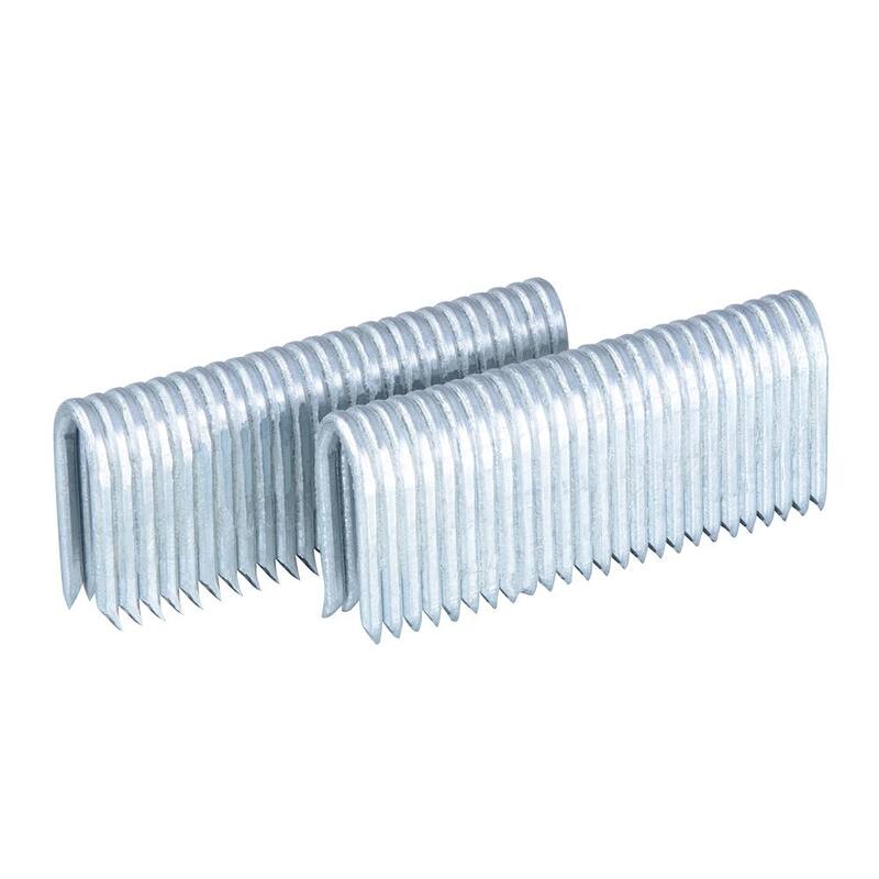 Freeman 1-9/16 in. 10.5-Gauge Galvanized Steel Fencing Staples (1500-Pack) - FS105G1916