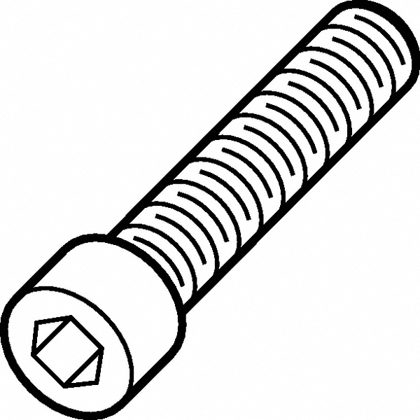 Kennametal Cap Screw for Indexables: M6 Thread - 1021157