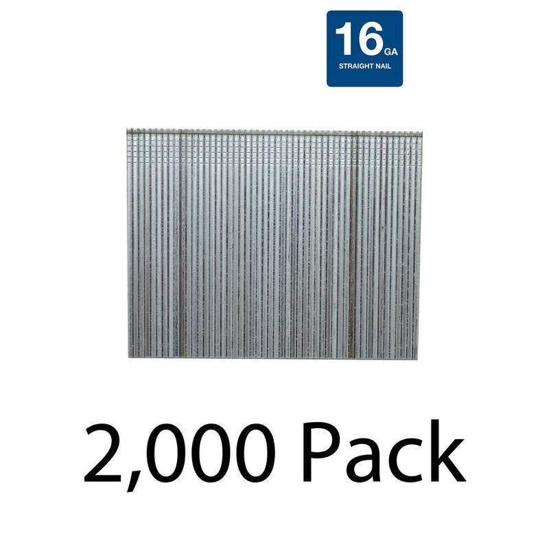 Porter-Cable 2 in. x 16-Gauge Finish Nail 2 Boxes (1000 per Box) - PFN16200-1X2