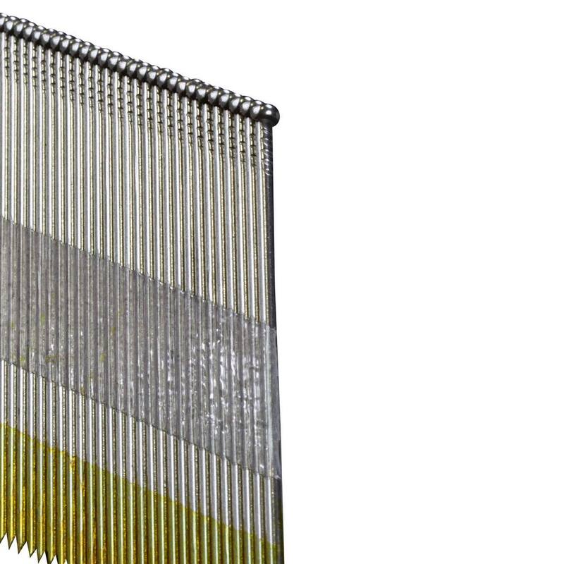 Freeman 2-1/2 in. 15-Gauge Glue Collated Stainless Steel Angle Nails, 1000 Per Box - SSAF1534-25