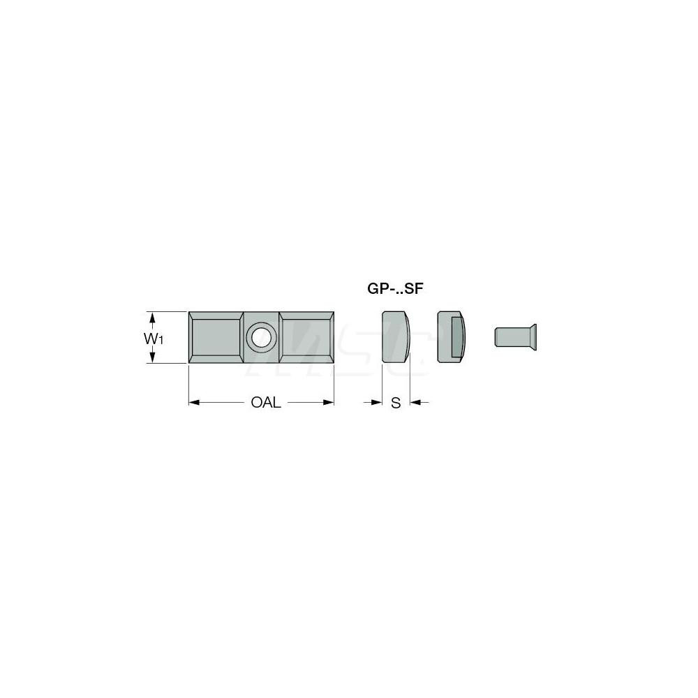 Iscar Support Pad for Indexable Tools - 4817048