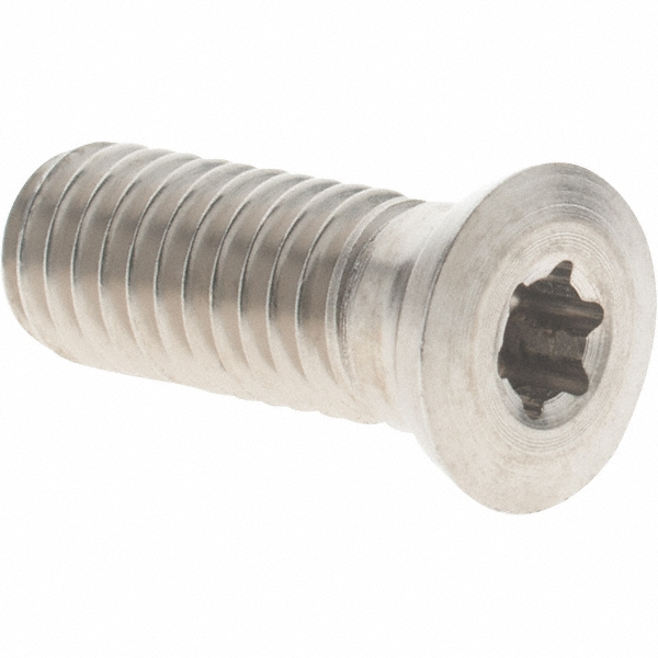 Tool-Flo Torx Screw for Indexables: T25 Torx, M5 x 0.8 Thread - 9HSY5
