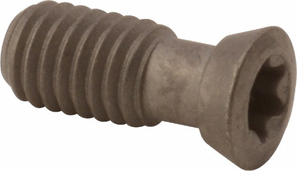 Tool-Flo Torx Screw for Indexables: T25 Torx, M5 x 0.8 Thread - 9HSY5