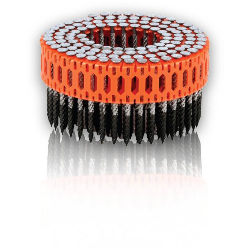 Paslode 2-3/8 in. x 113-Gauge 0-Degree Brite Finish Coil Subfloor Nail (2, 160-Pack) - 650605