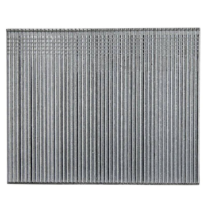 Freeman 16-Gauge 2-1/2 in. Glue Collated Galvanized Straight Finish Nails (2500 per Box) - SF16-25C25