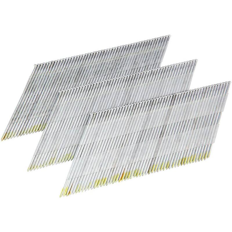 Freeman 2-1/2 in. 15-Gauge 34-Degree Glue Collated Finish Nails (1000-Count) - AF1534-25
