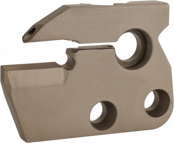 Iscar Cutoff & Grooving Support Blade for Indexables: Right Hand, 1/4" Insert Width, Series Heli & Modular Grip - 2550152
