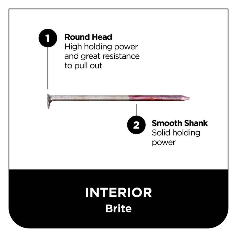 PRO-FIT 2-3/8 in x 0.113 30-Degree Bright Finish Smooth Shank Paper Tape Framing Nails (5000 -Per Box) - 0600250