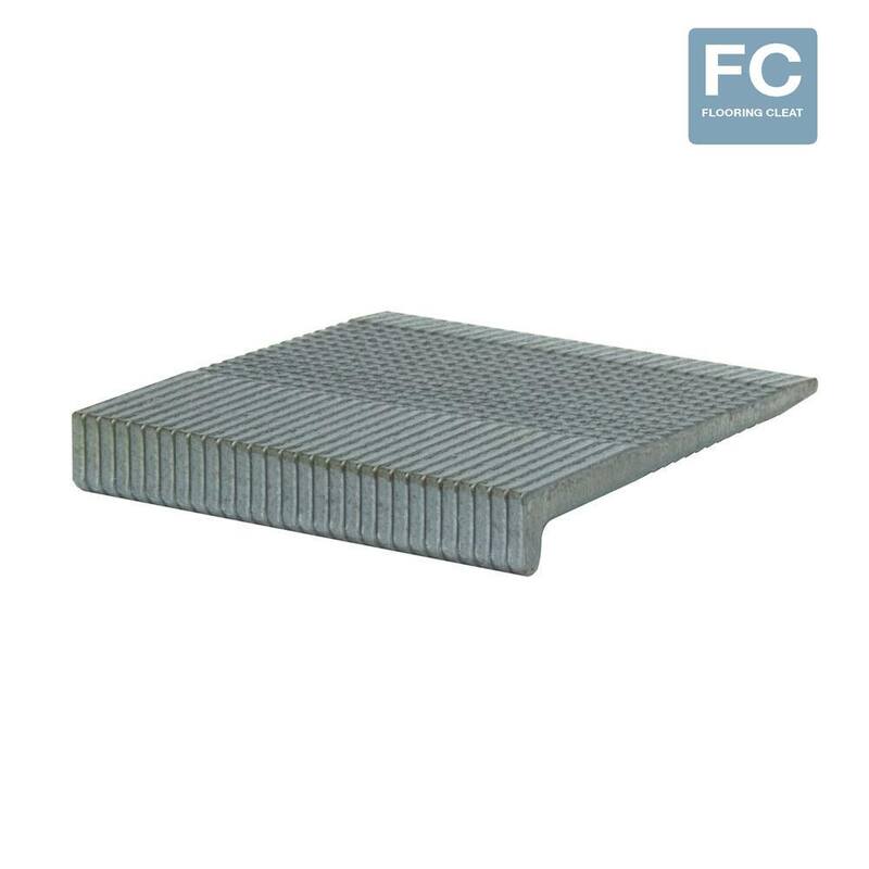 Grip-Rite 1-3/4 in. x 18-Gauge Electrogalvanized L-Head Floor Cleats 1000 per Box - GRFLN18175