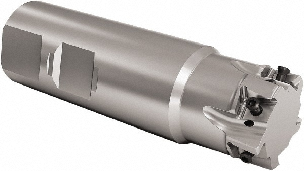Seco Indexable Square-Shoulder End Mill: R217.94-2522.3-08-3A, 22 mm Cut Dia, 8 mm Max Depth of Cut, 22 mm Dia Weldon Flat Shank - 02829813